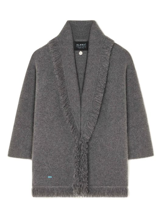 Alanui Alanui Finest Cardigan Thunderstorm LWHB064E24KNI00G