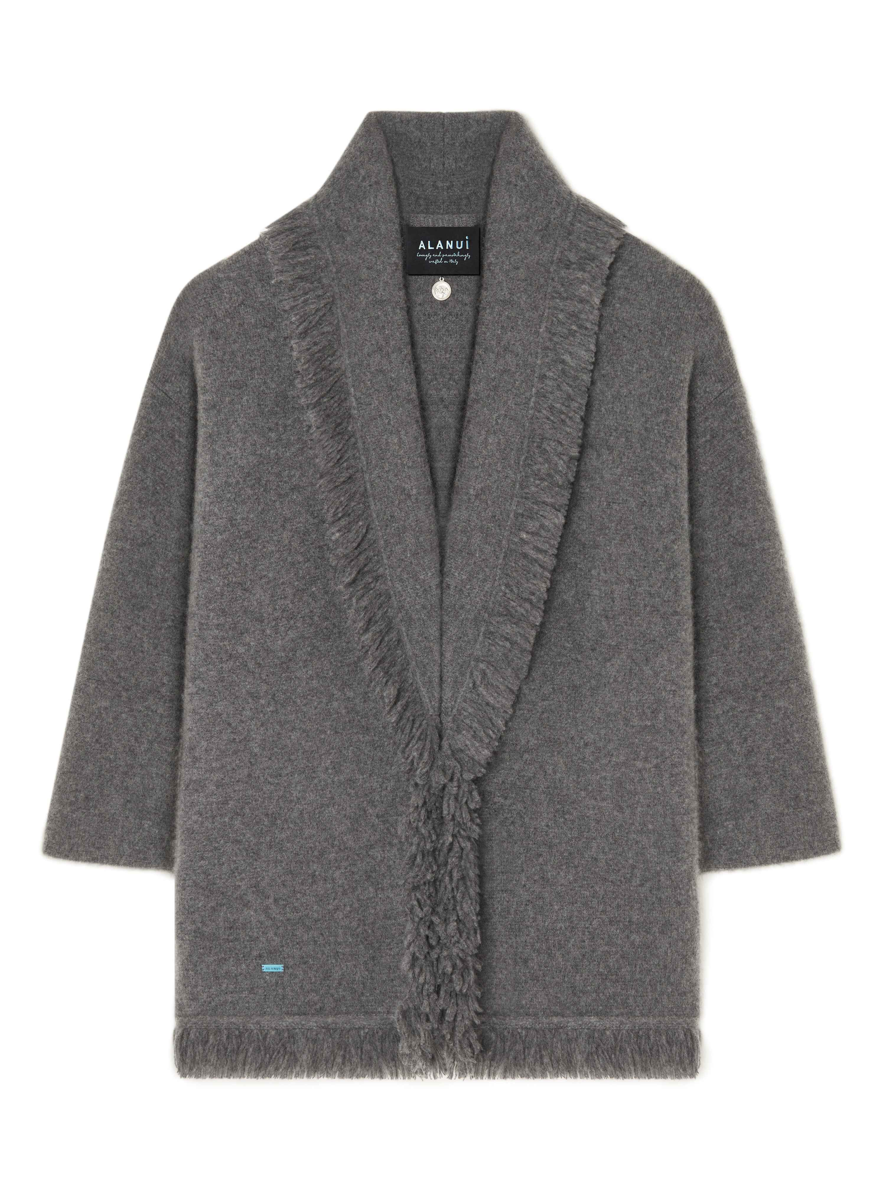 Alanui Alanui Finest Cardigan Thunderstorm LWHB064E24KNI00G