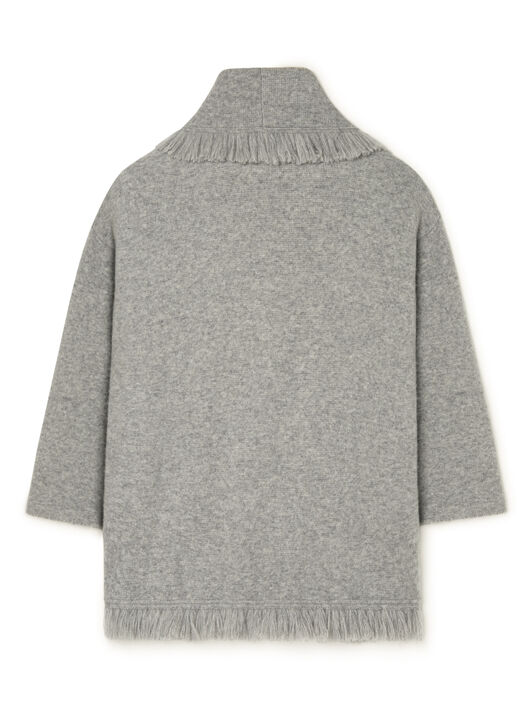 Alanui Alanui Finest Cardigan Coco Grey LWHB064E25KNI00E