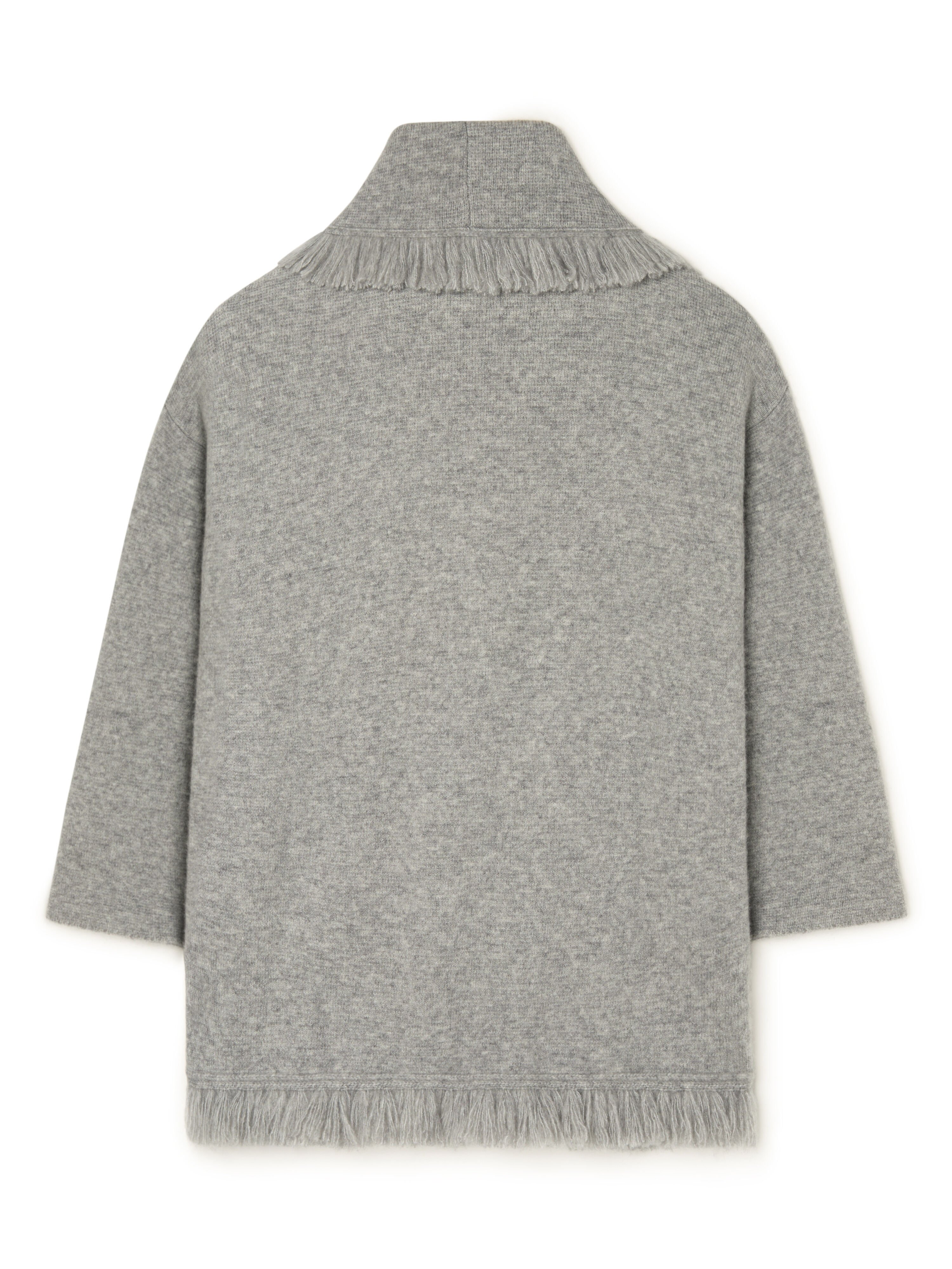 Alanui Alanui Finest Cardigan Coco Grey LWHB064E25KNI00E