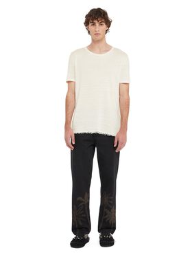 Alanui T-Shirt Chalk