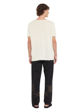 Alanui T-Shirt Chalk