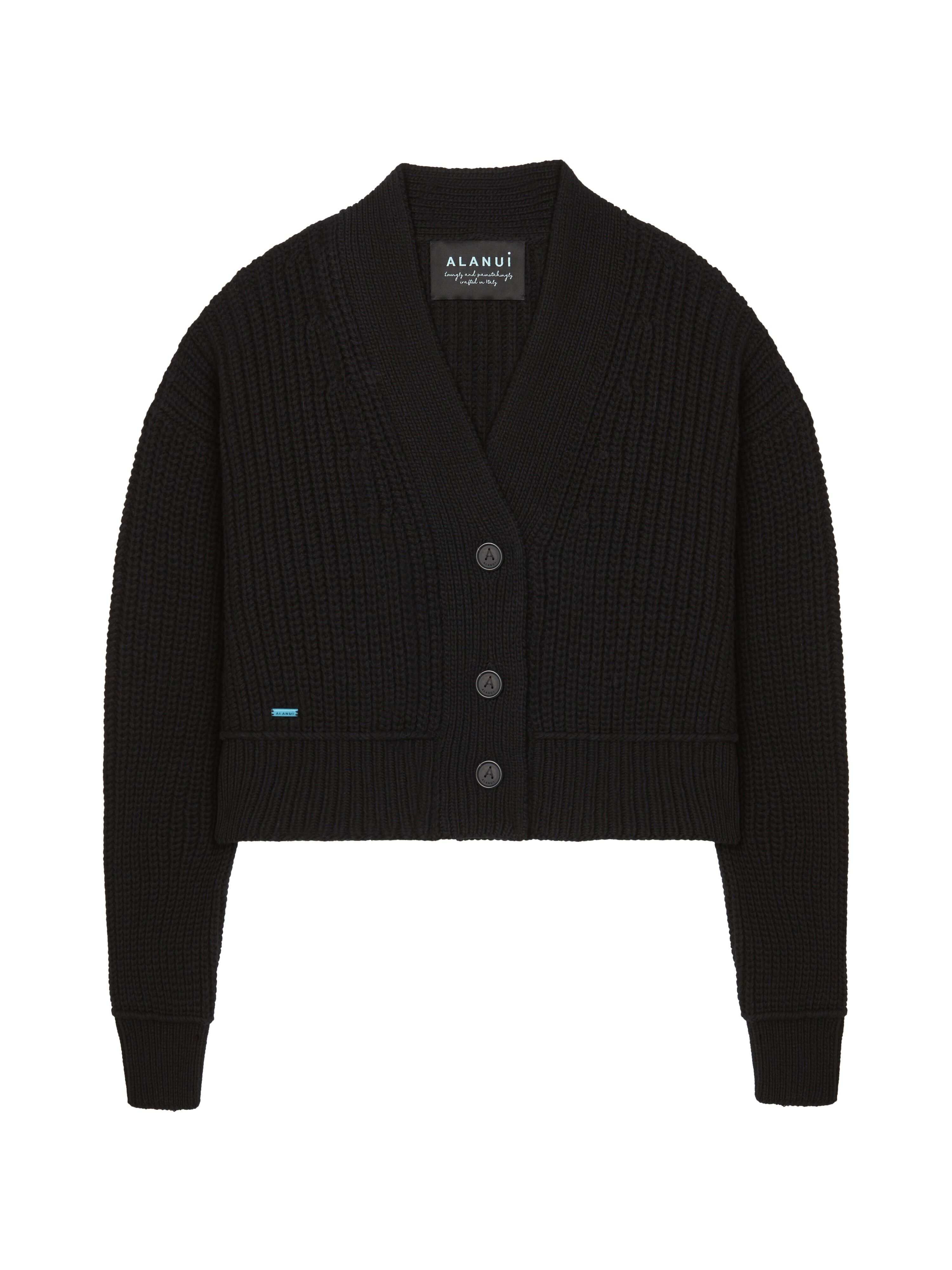 Alanui Alanui Finest Cardicrop Black LWHB055R25KNI002