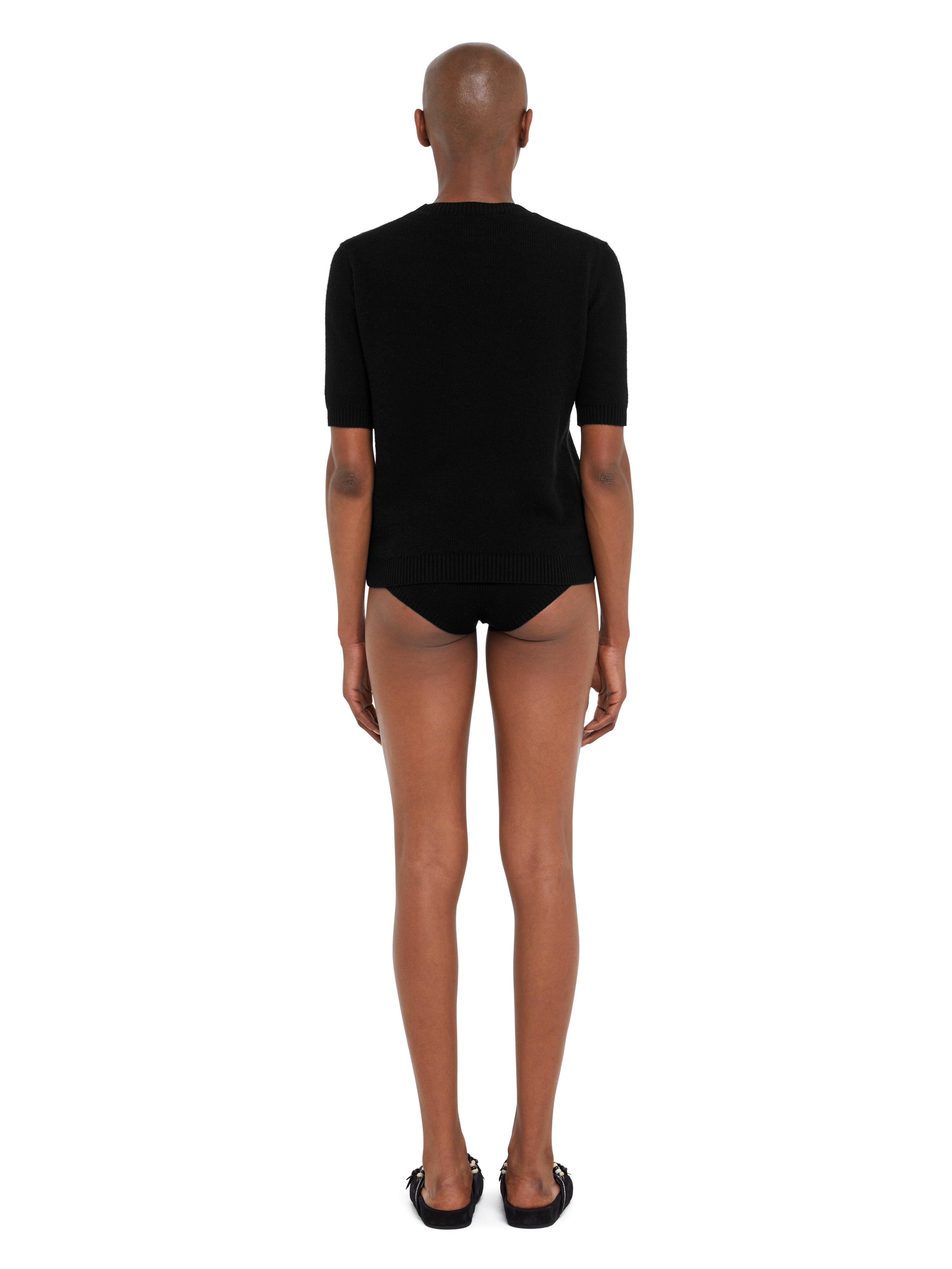 Alanui Alanui Finest T-Shirt Black LWHW001R25KNI001