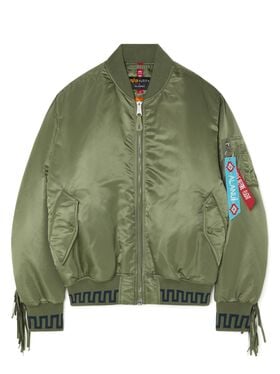 Alanui Alpha Industries X Alanui Bomber Sage