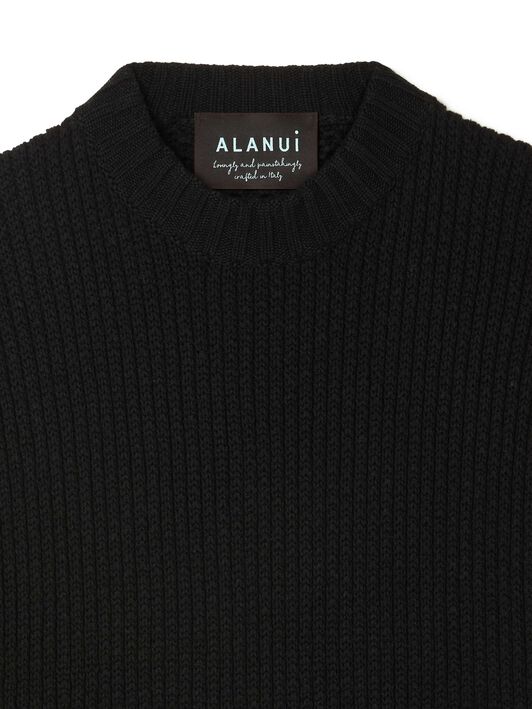 Alanui Alanui Finest Sweater Canvas LWHE067R24KNI002