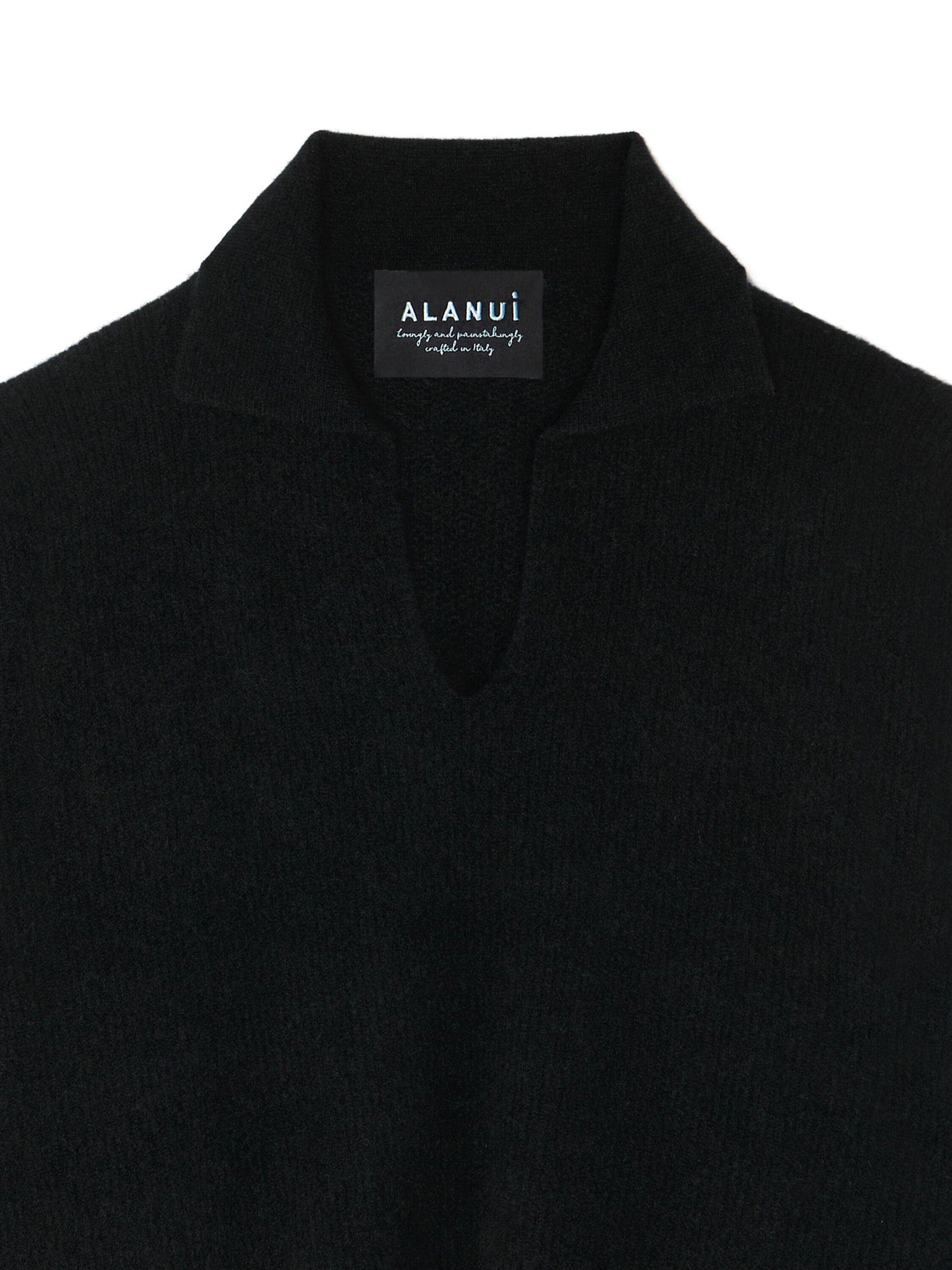 Alanui Alanui Finest Polo Black LWHV002E25KNI001