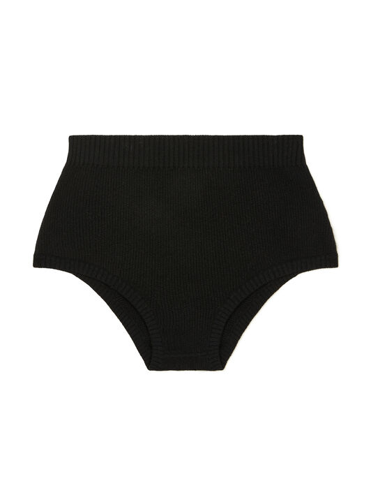 Alanui Cashmere Culotte Black LWHM020E25KNI001