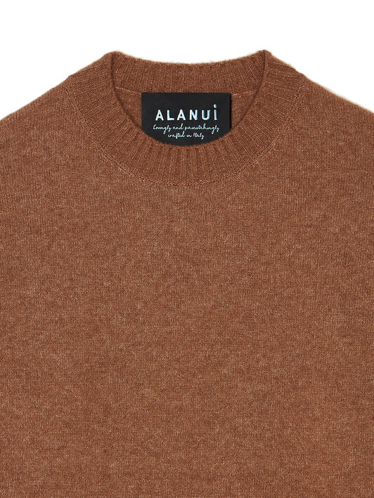 Alanui Alanui Finest Sweater Luli Brown LWHE067E25KNI001