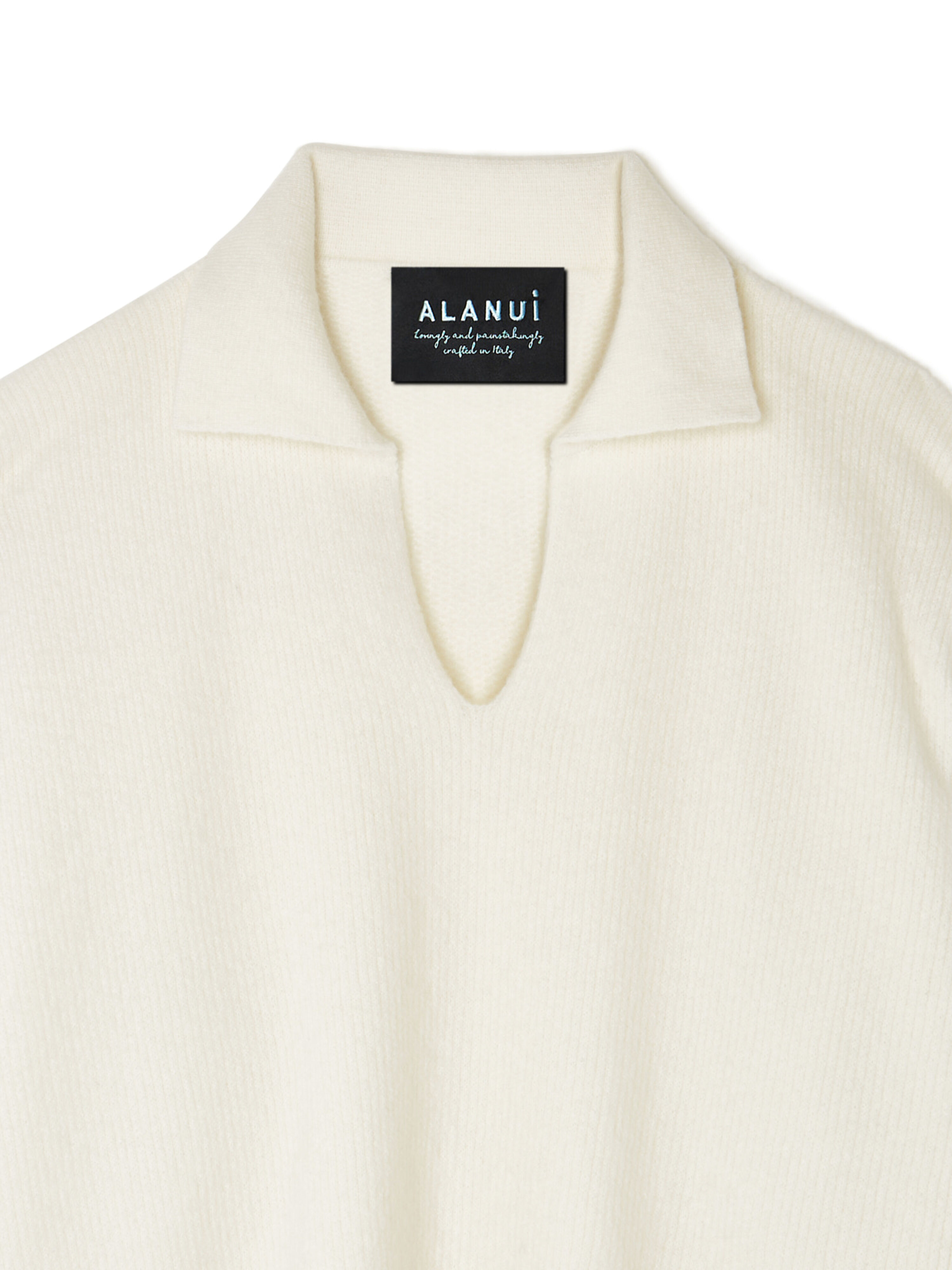 Alanui Alanui Finest Polo White LWHV002E25KNI001