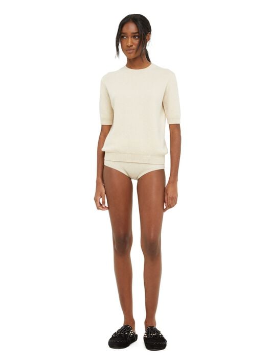 Alanui Alanui Finest T-Shirt Canvas LWHW001R26KNI001