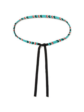 Alanui Memories Of The Savannah Belt Turquoise-Multicolor LWOE004R25MAT001