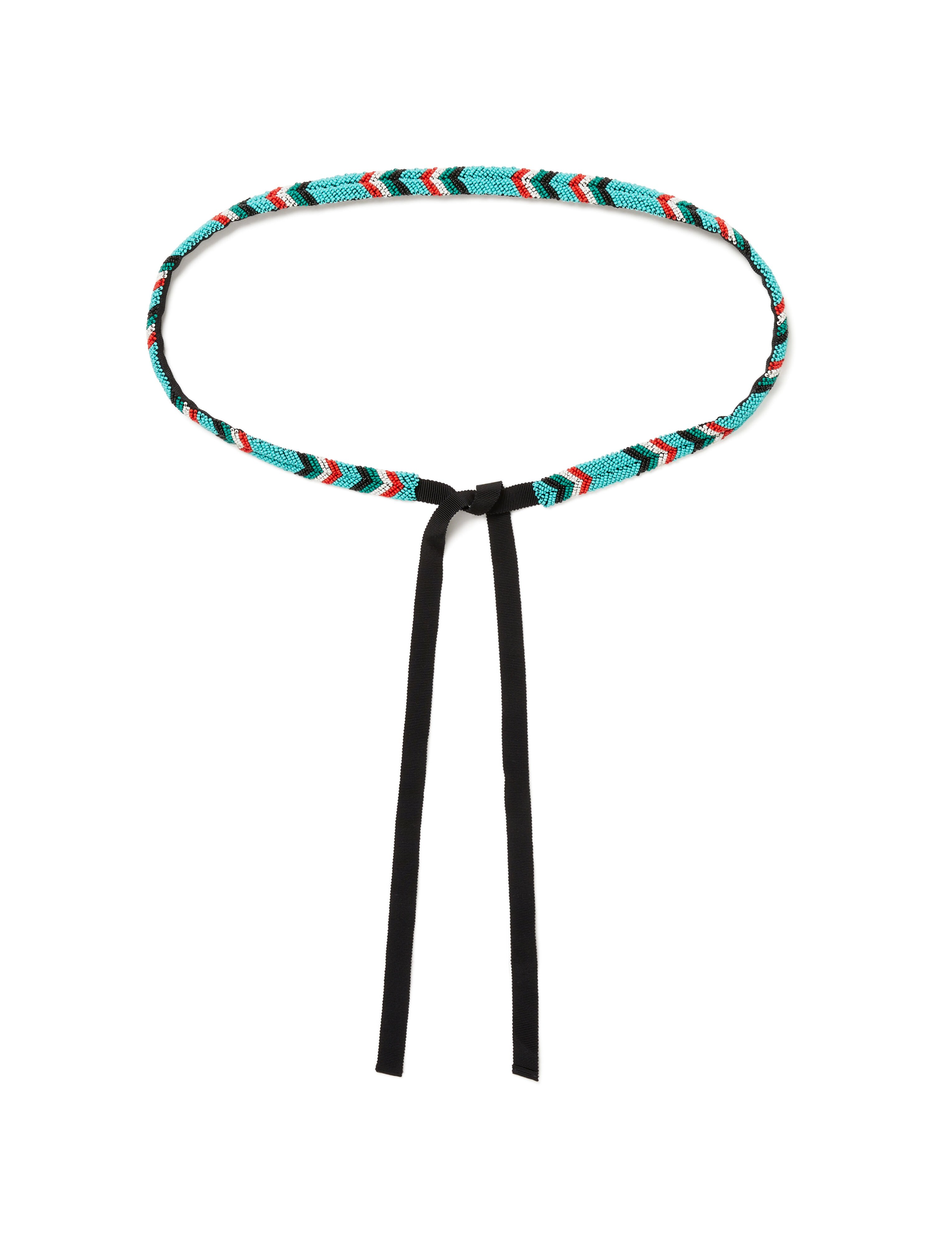 Alanui Memories Of The Savannah Belt Turquoise-Multicolor LWRB019R25MAT001