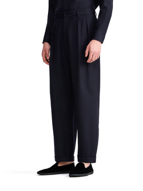 Alanui Giorgio Armani for Alanui Trousers Blue Navy