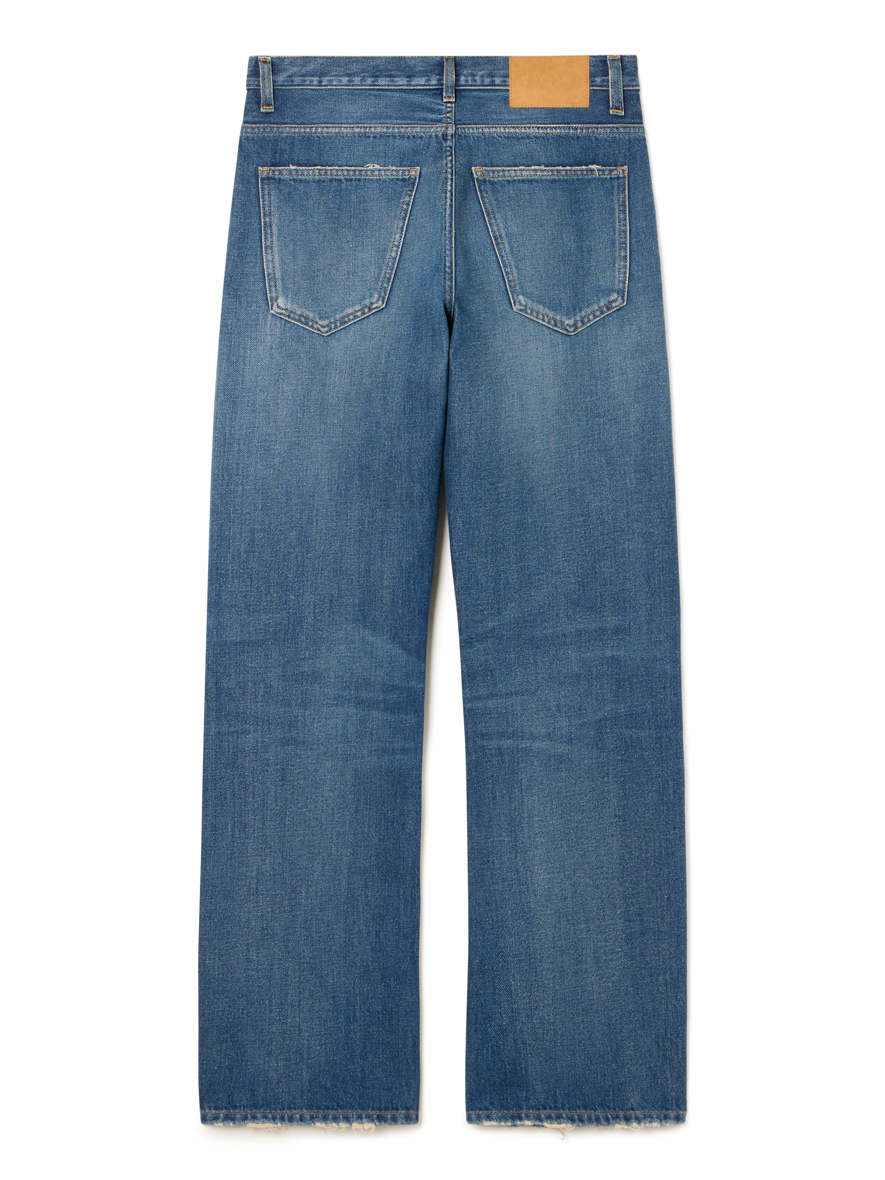 Alanui Blue Moon Denim Pants Vintage Medium Wash Denim LWYA019R26DEN003 Alanui Blue Moon Denim Pants Vintage Medium Wash Denim LWYA019R26DEN003