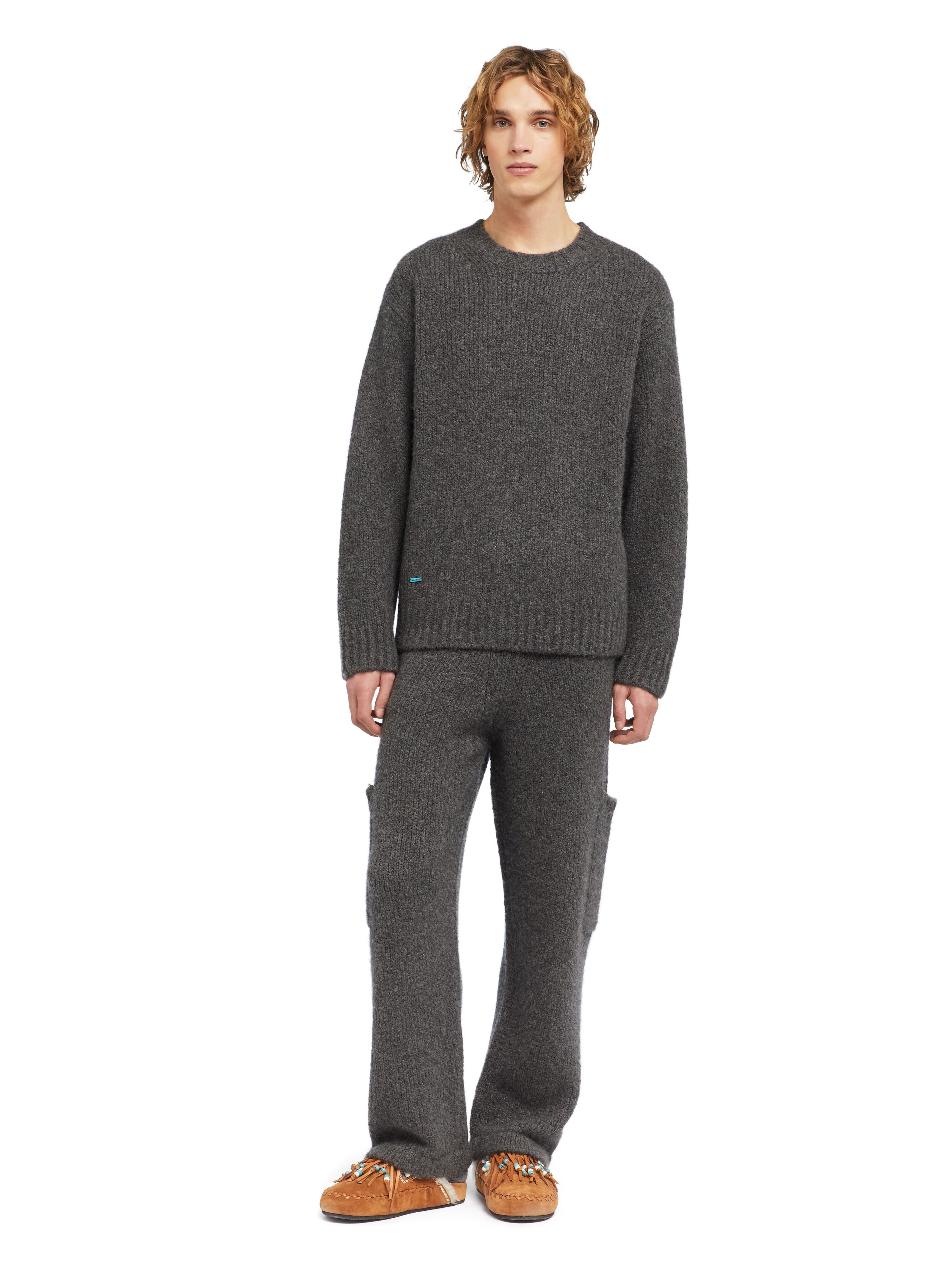 Alanui Alanui Finest Sweater Thunderstorm LMHE033E25KNI004