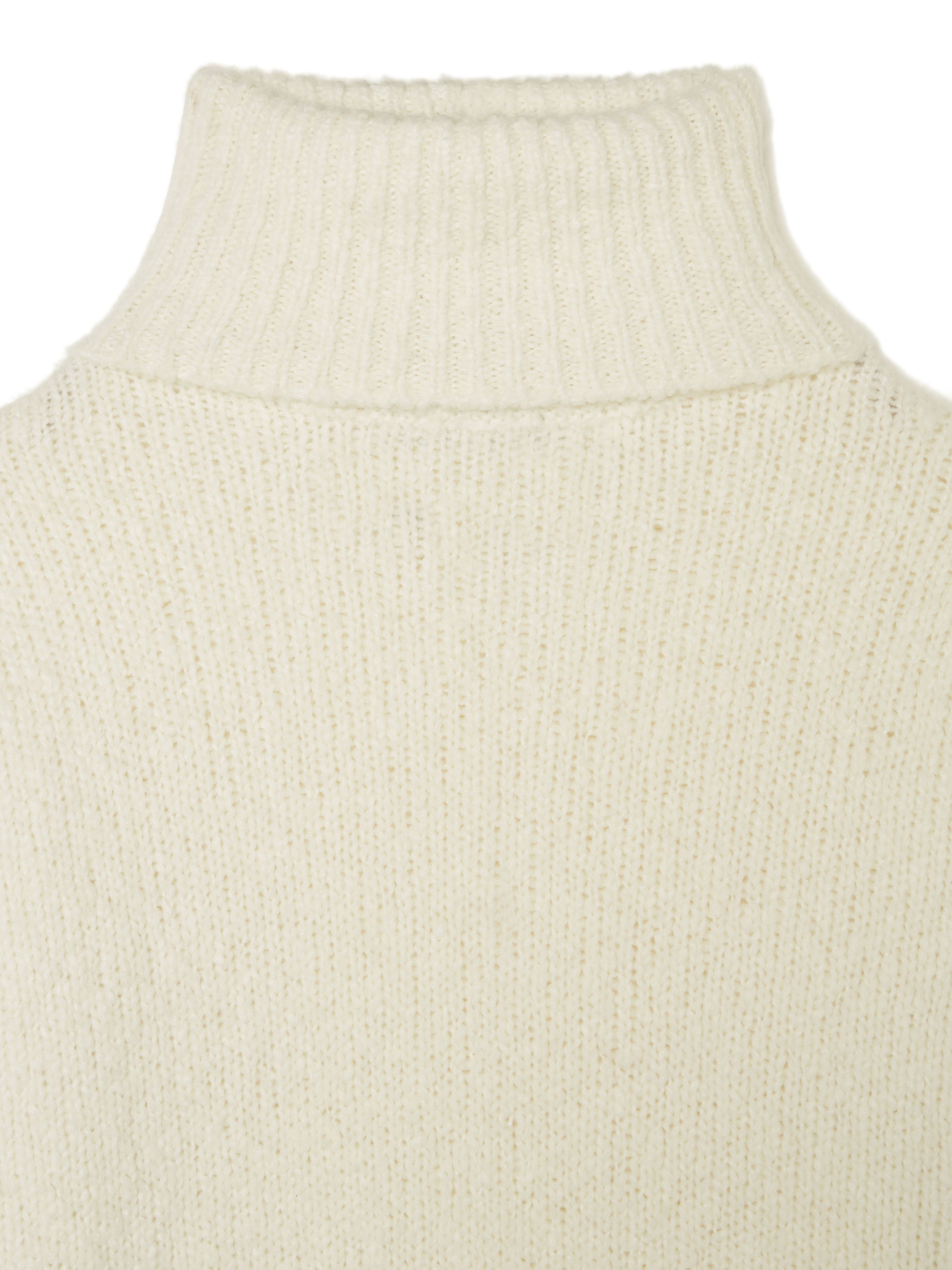 Alanui Alanui Finest Turtleneck White LWHF008E24KNI001