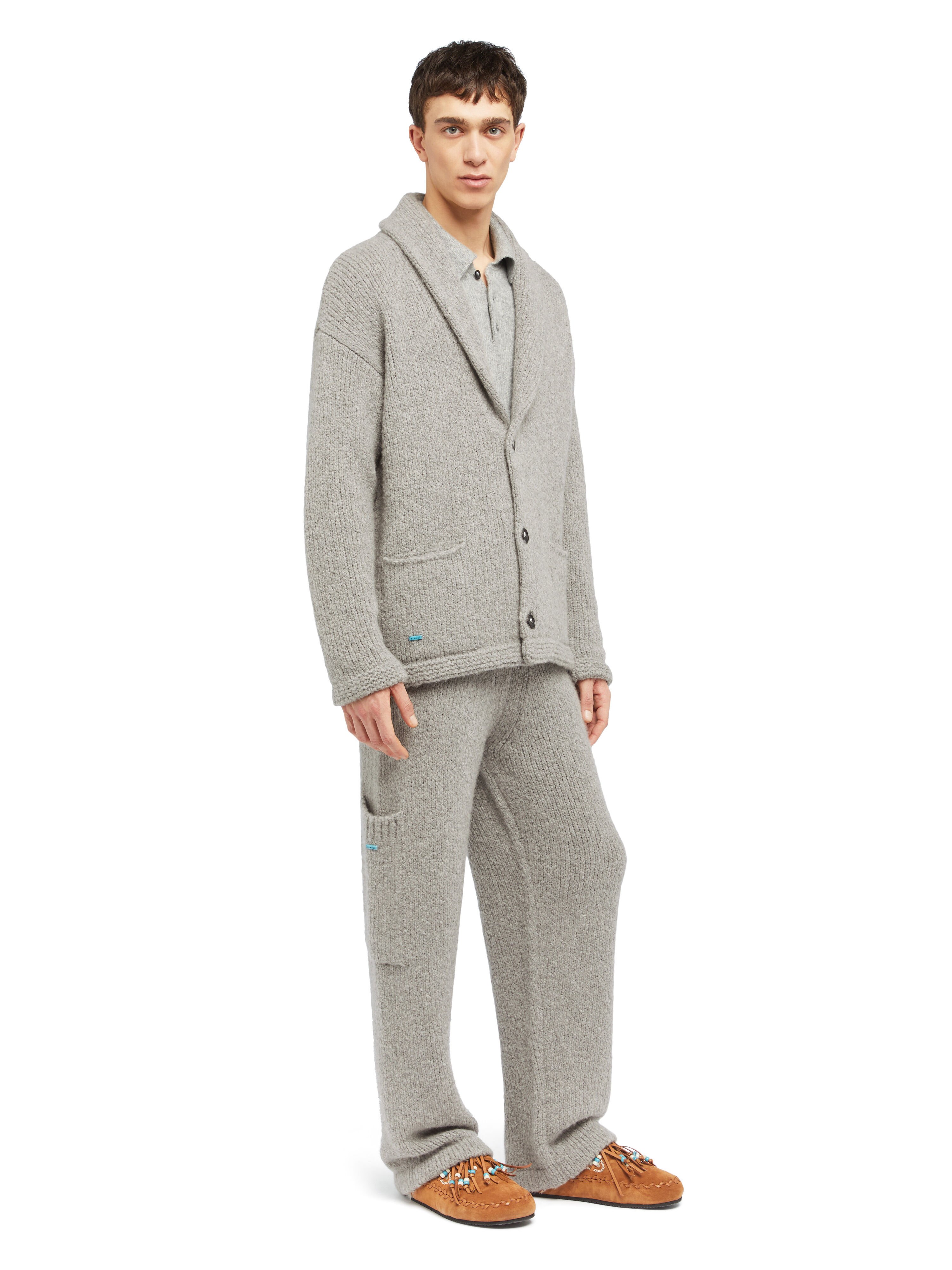 Alanui Alanui Finest Cardigan Coco Grey LMHB037E25KNI001
