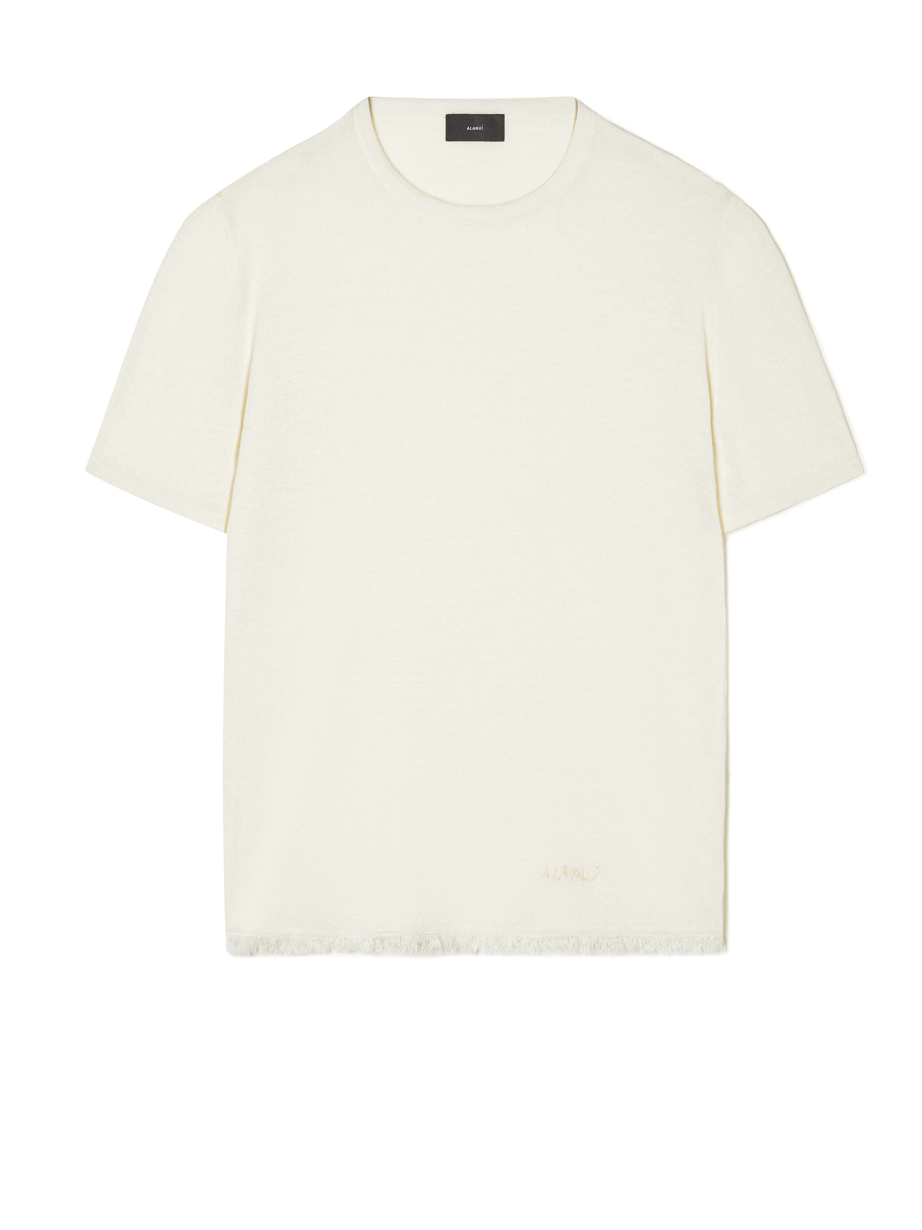 Alanui T-Shirt Chalk LMHW002R25KNI001