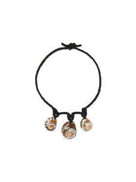 Alanui The Sound Of The Sea Necklace Black LWOB012R26MAT001