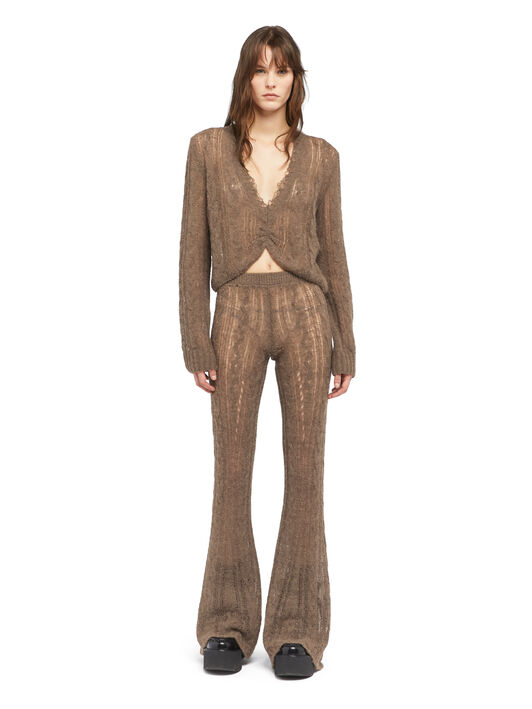 Alanui Desert Drift Pants Dark Dust LWHG017E25KNI001
