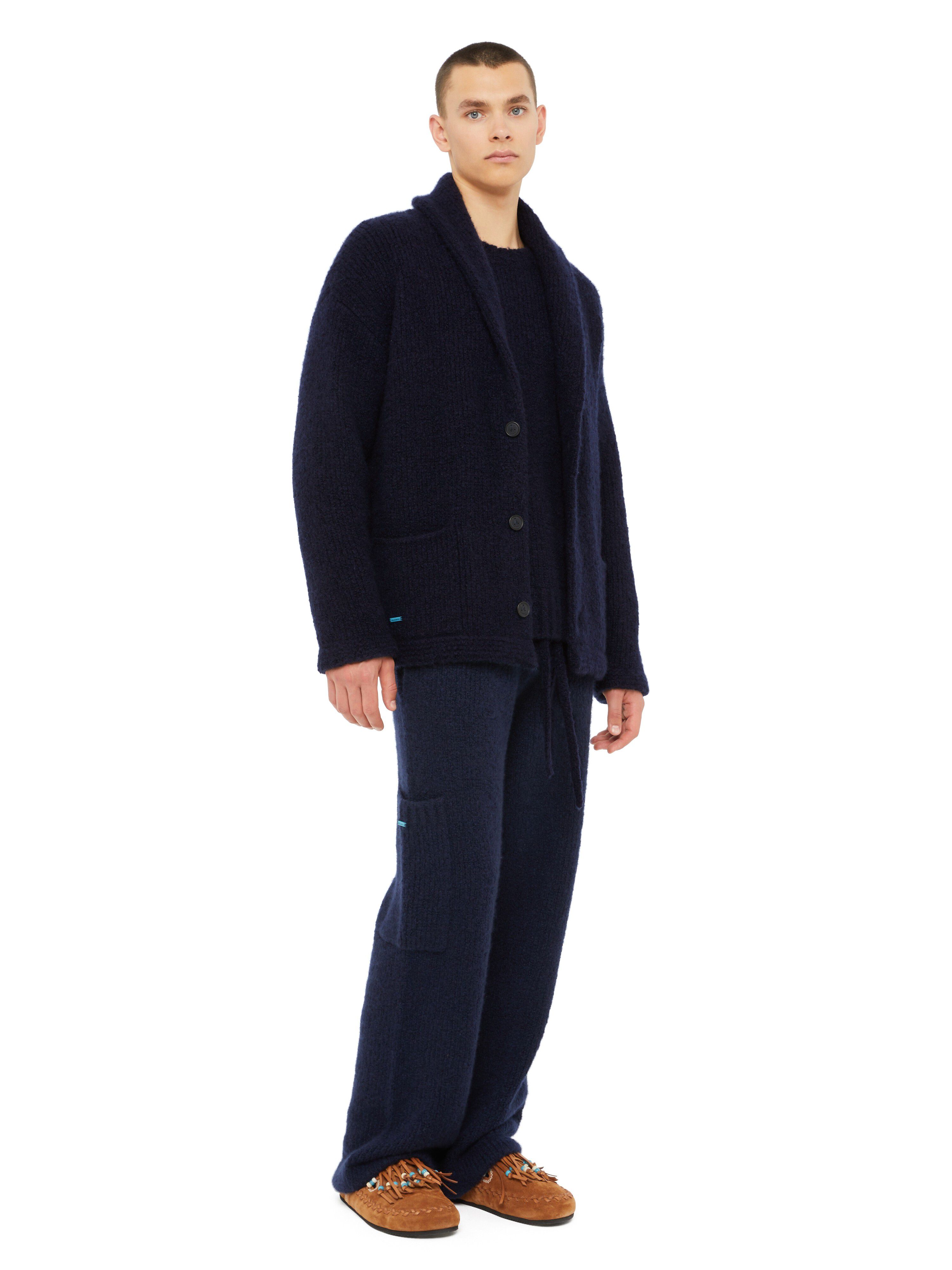 Alanui Alanui Finest Cardigan Midnight Blue LMHB037E24KNI001
