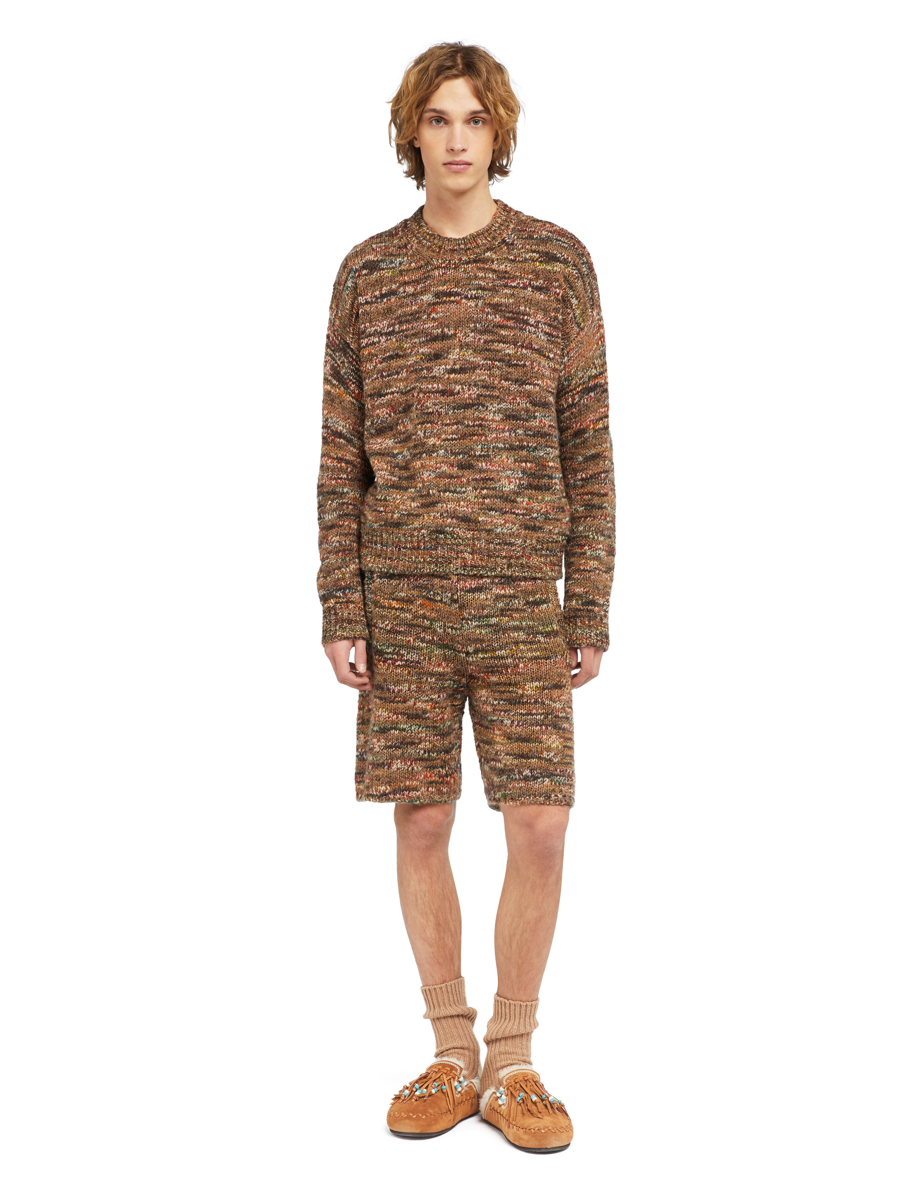 Alanui Grunge Beat Sweater Dark Dust-Multicolor LMHE033E25KNI003
