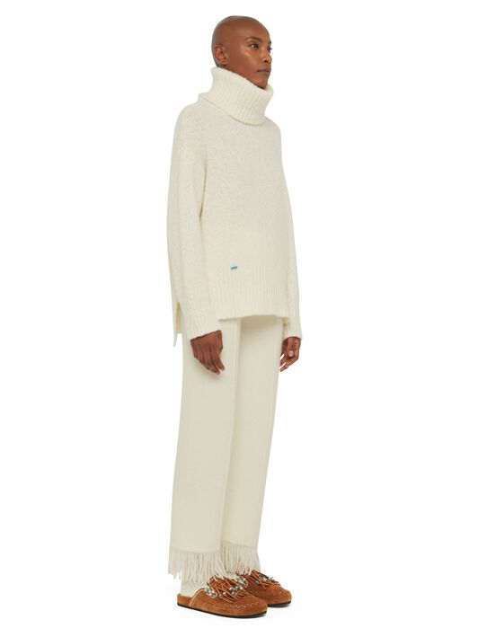 Alanui Alanui Finest Turtleneck White LWHF008E24KNI001