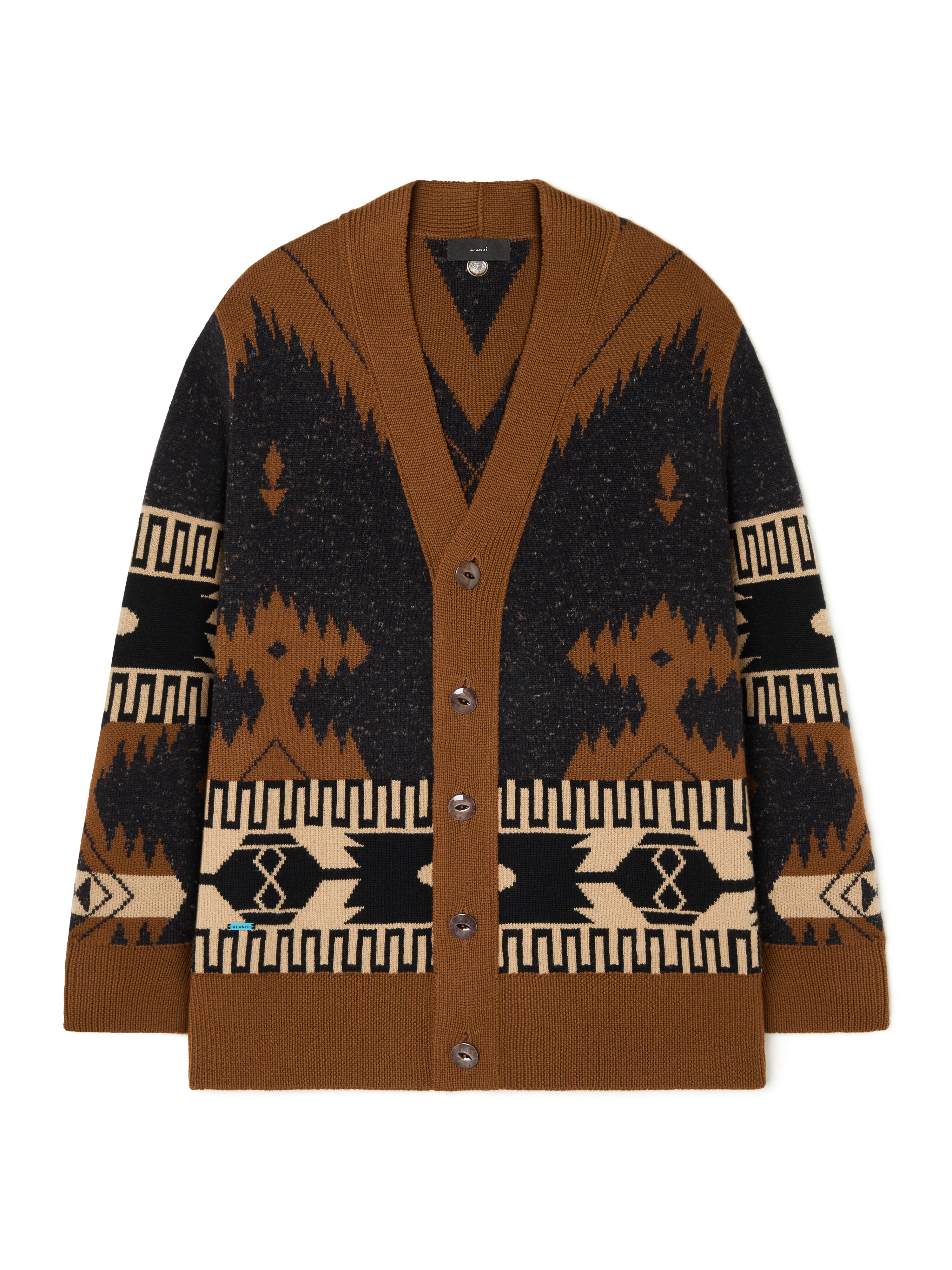 Alanui Dreamscape Icon Cardigan Black-Dakar LMHB035E25KNI001