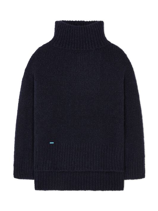Alanui Alanui Finest Turtleneck Midnight Blue LWHF008E24KNI001