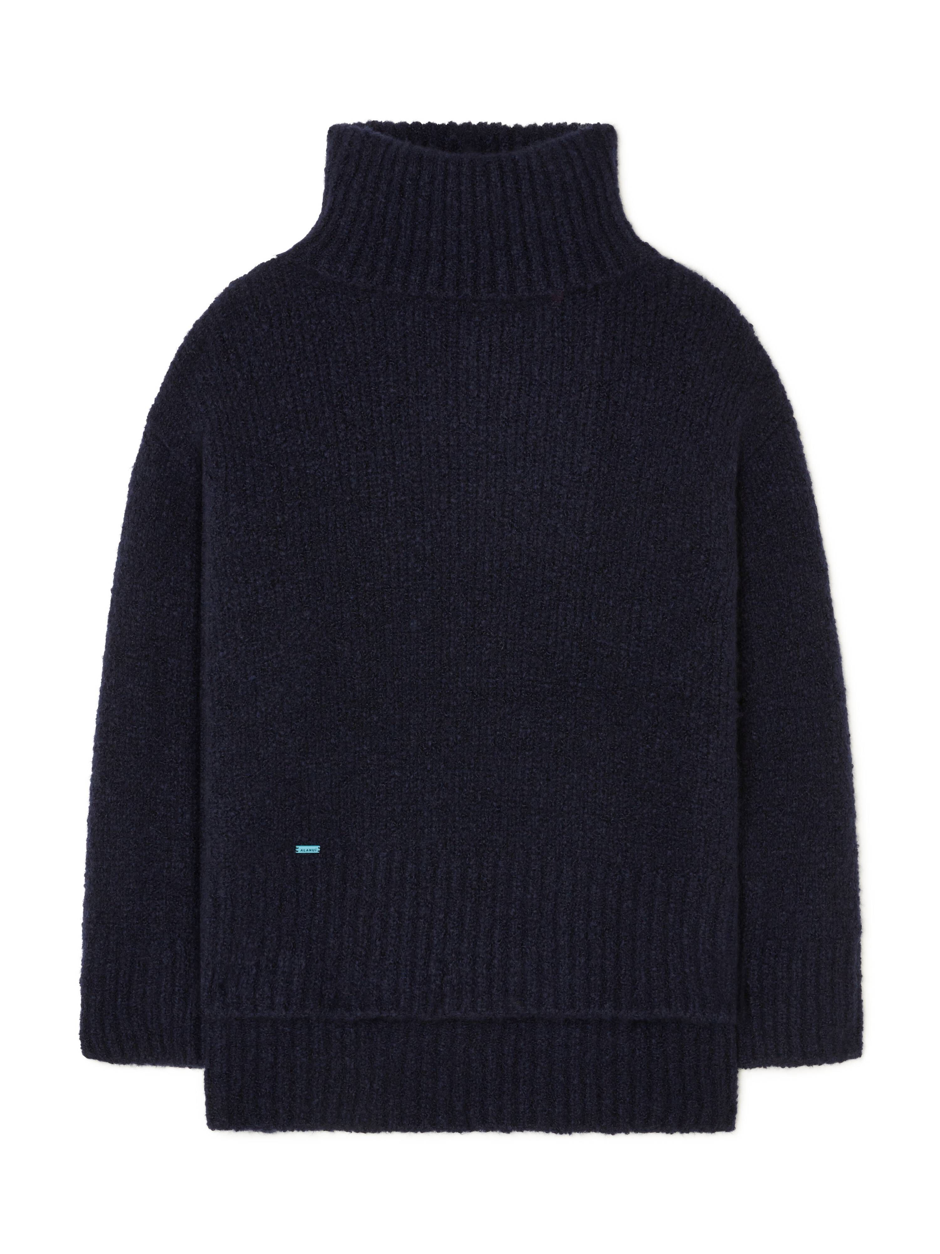 Alanui Alanui Finest Turtleneck Midnight Blue LWHF008E24KNI001