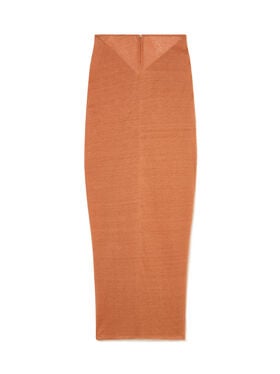 Alanui Mermaid Inside Skirt Red Earth