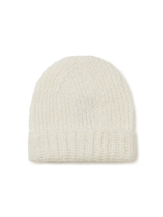 Alanui Alanui Finest Beanie White LWLC010E25KNI001 Alanui Alanui Finest Beanie White LWLC010E25KNI001