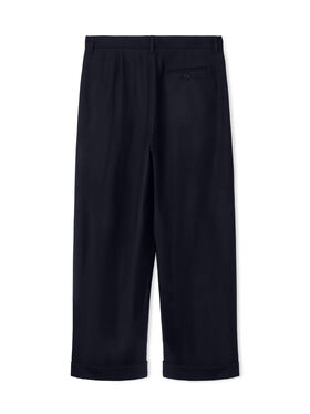 Alanui Giorgio Armani for Alanui Trousers Blue Navy