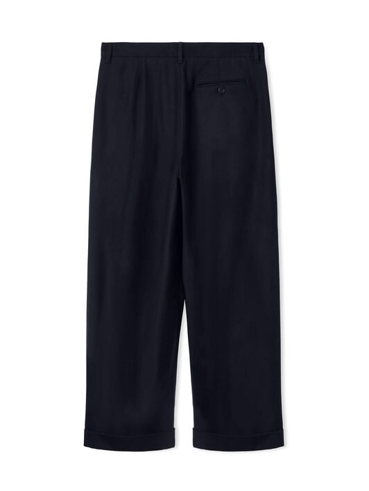 Alanui Giorgio Armani for Alanui Trousers Blue Navy Alanui Giorgio Armani for Alanui Trousers Blue Navy