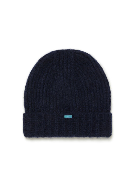 Alanui Alanui Finest Beanie Midnight Blue LWLC010E25KNI001 Alanui Alanui Finest Beanie Midnight Blue LWLC010E25KNI001