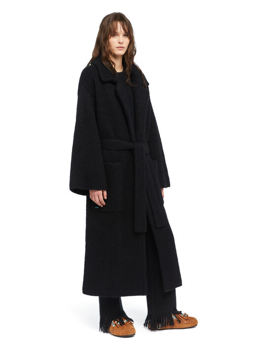 Alanui Alanui Finest Coat Black LWHQ013E25KNI001