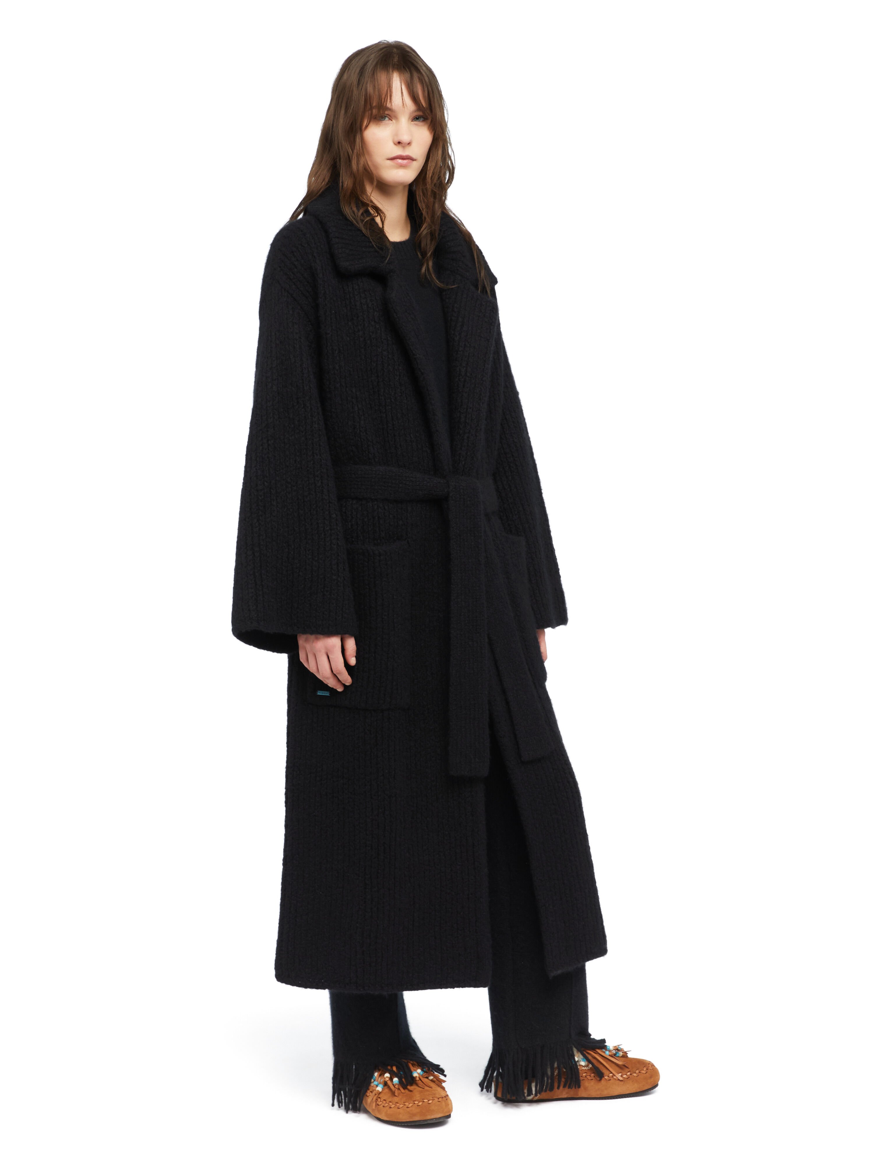Alanui Alanui Finest Coat Black LWHQ013E25KNI001