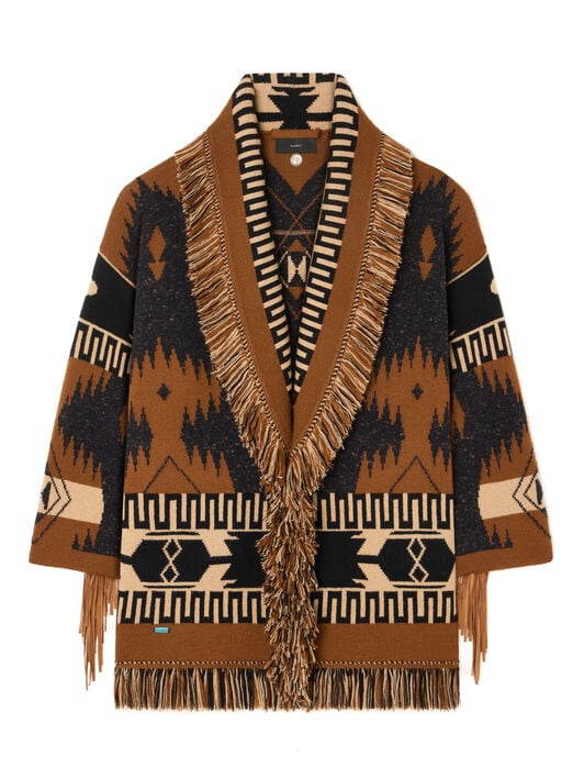 Alanui Dreamscape Cardigan Black-Dakar LWHB064E25KNI00H Alanui Dreamscape Cardigan Black-Dakar LWHB064E25KNI00H
