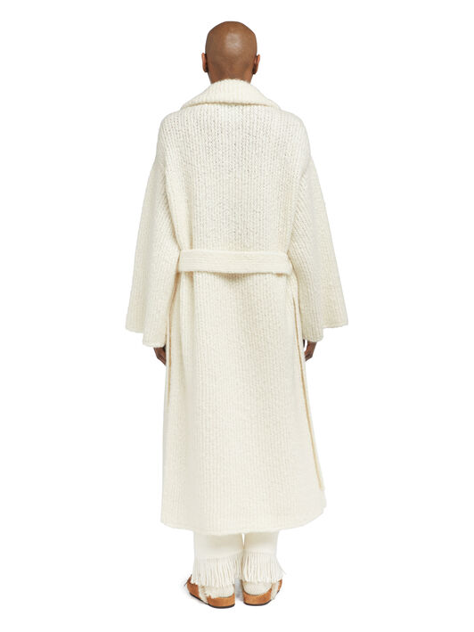 Alanui Alanui Finest Coat White LWHQ013E25KNI001