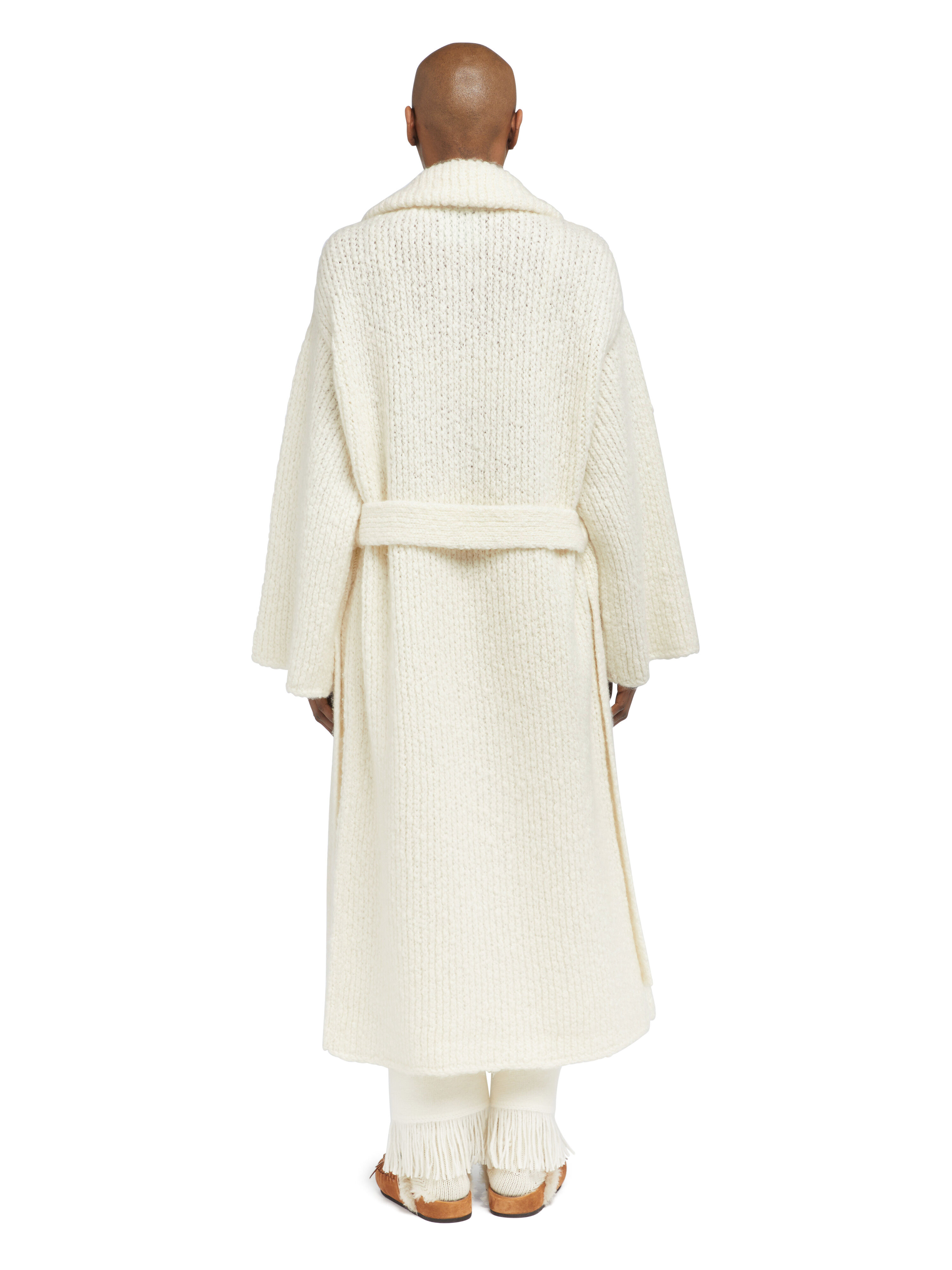 Alanui Alanui Finest Coat White LWHQ013E25KNI001