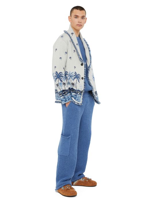 Alanui The Tale Of A Hawaiian Cardigan White-Multicolor LMHB039E24KNI002