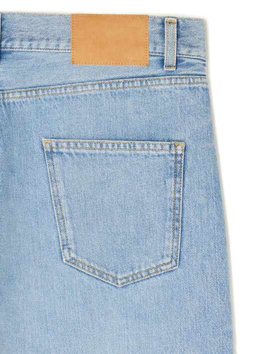 Alanui Light Wash Denim Pants Light Wash Blue Denim LMYA011R26DEN001 Alanui Light Wash Denim Pants Light Wash Blue Denim LMYA011R26DEN001