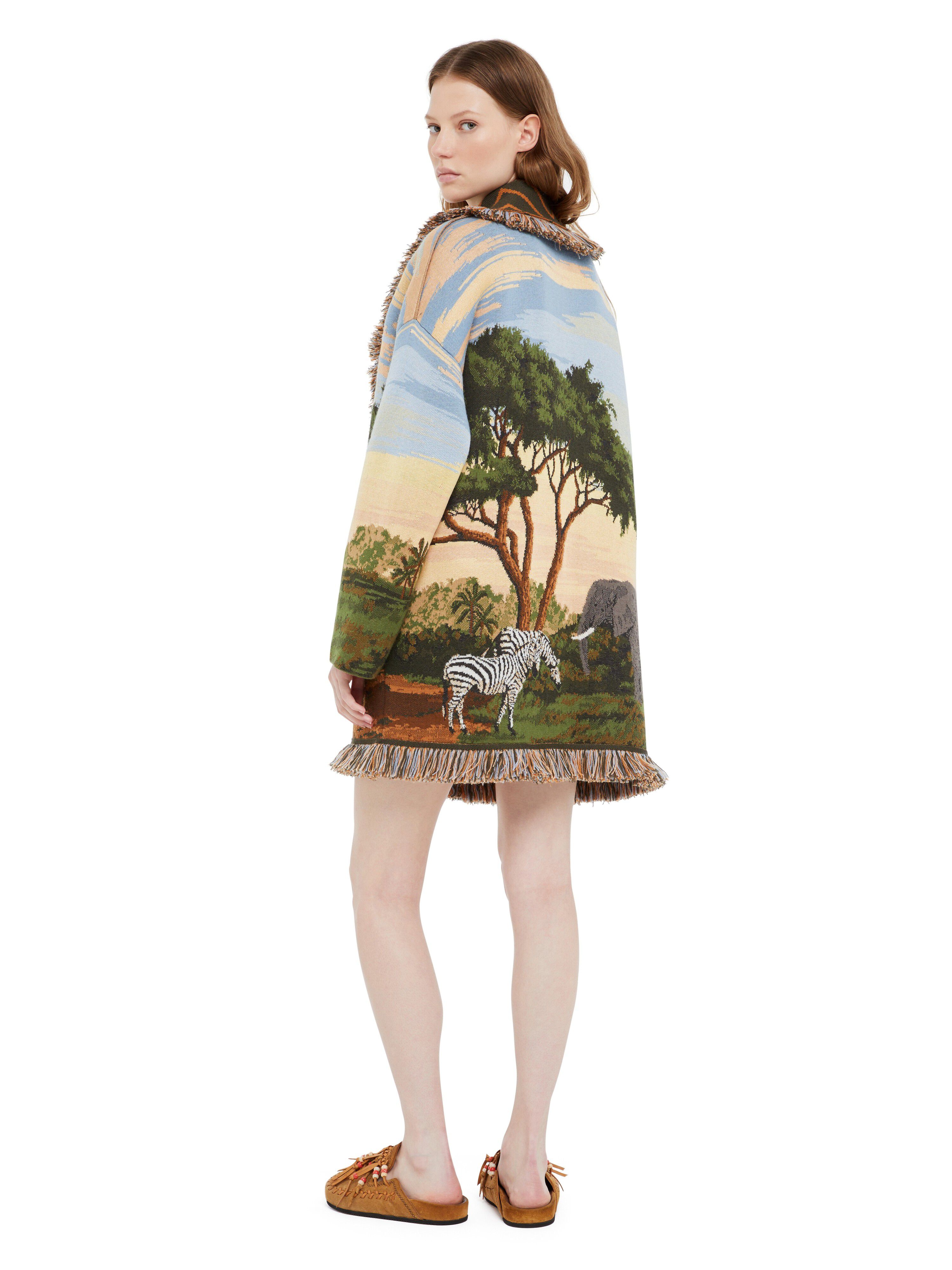Alanui Savannah Sunrise Cardigan Multicolor LWHB064R25KNI00C