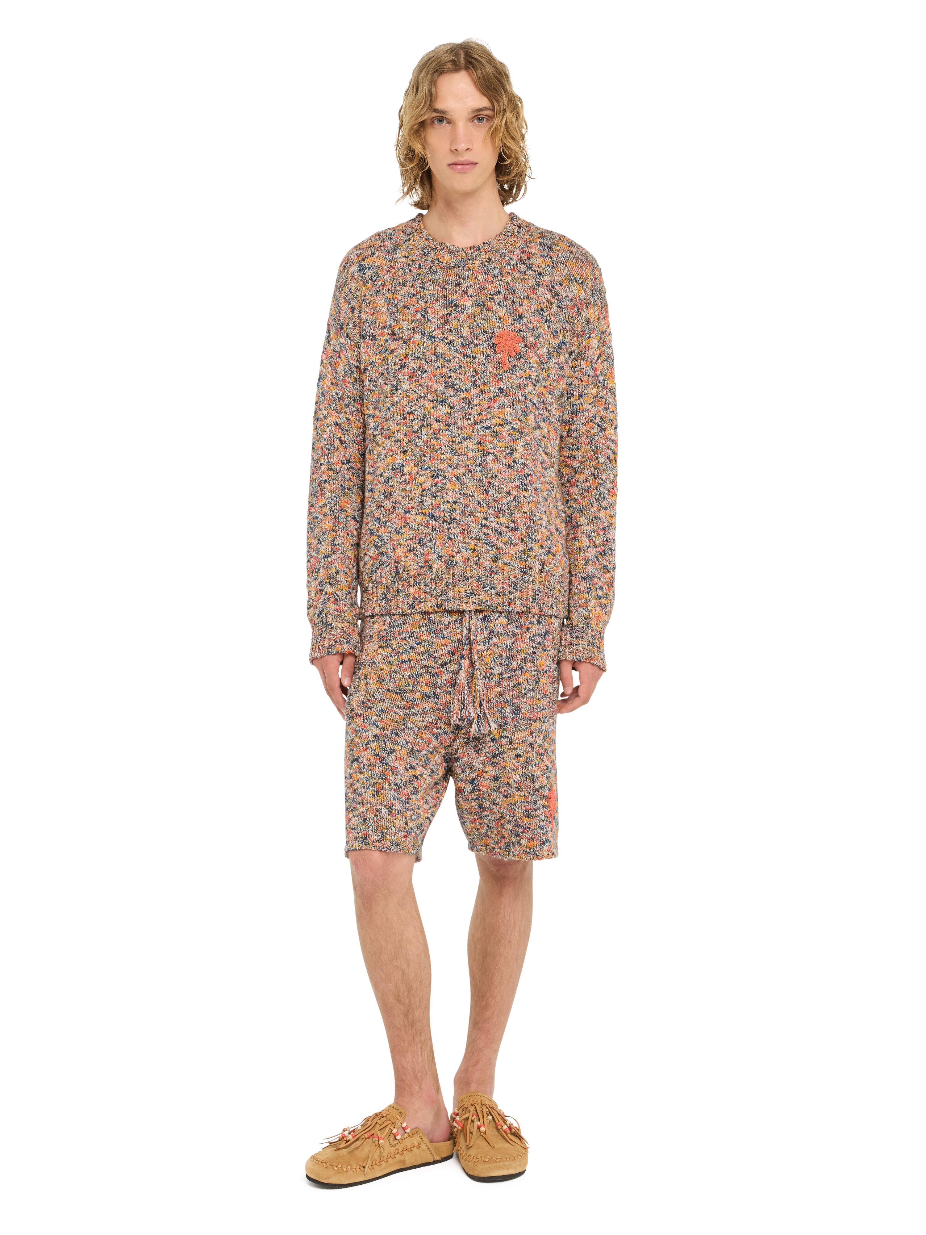 Alanui Dust Of Light Crewneck Sunrise-Multicolor LMHE033R26KNI003