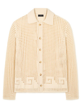 Alanui Where The Wave Begins Shirt Sand LMHY002R26KNI002