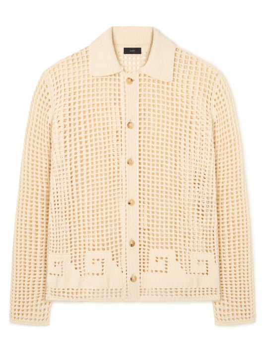 Alanui Where The Wave Begins Shirt Sand LMHY002R26KNI002