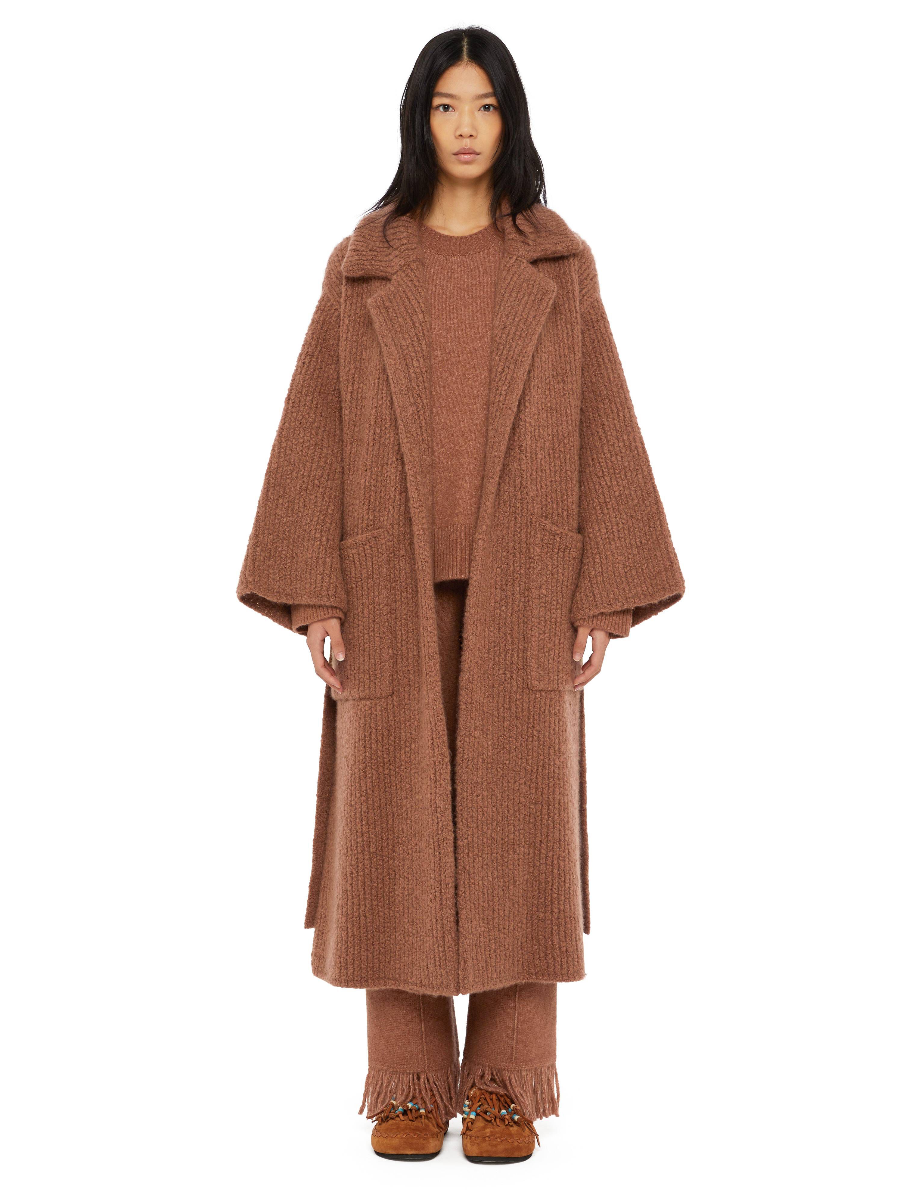 Alanui Alanui Finest Coat Luli Brown LWHQ013E24KNI001