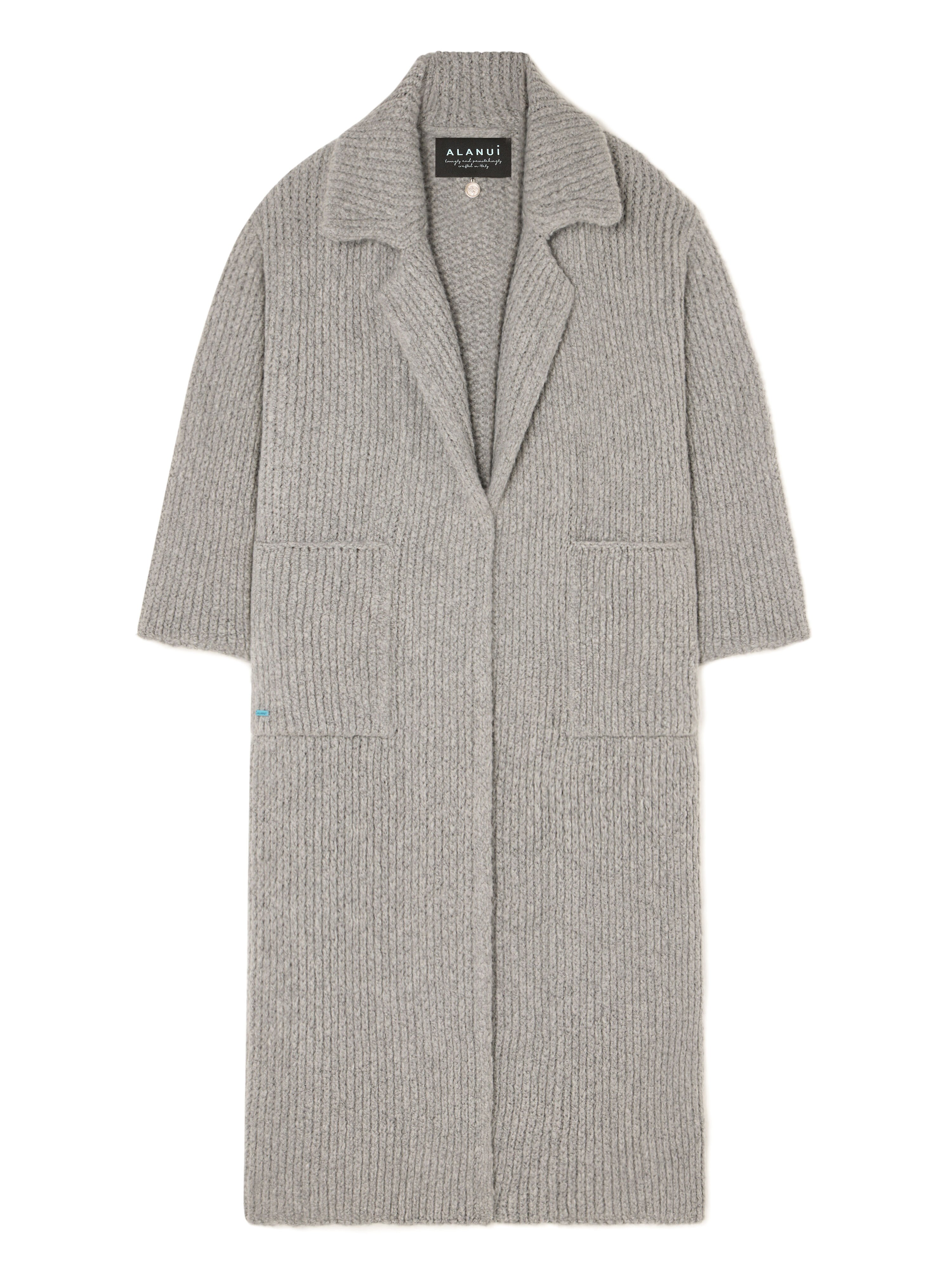 Alanui Alanui Finest Coat Coco Grey LWHQ013E25KNI001