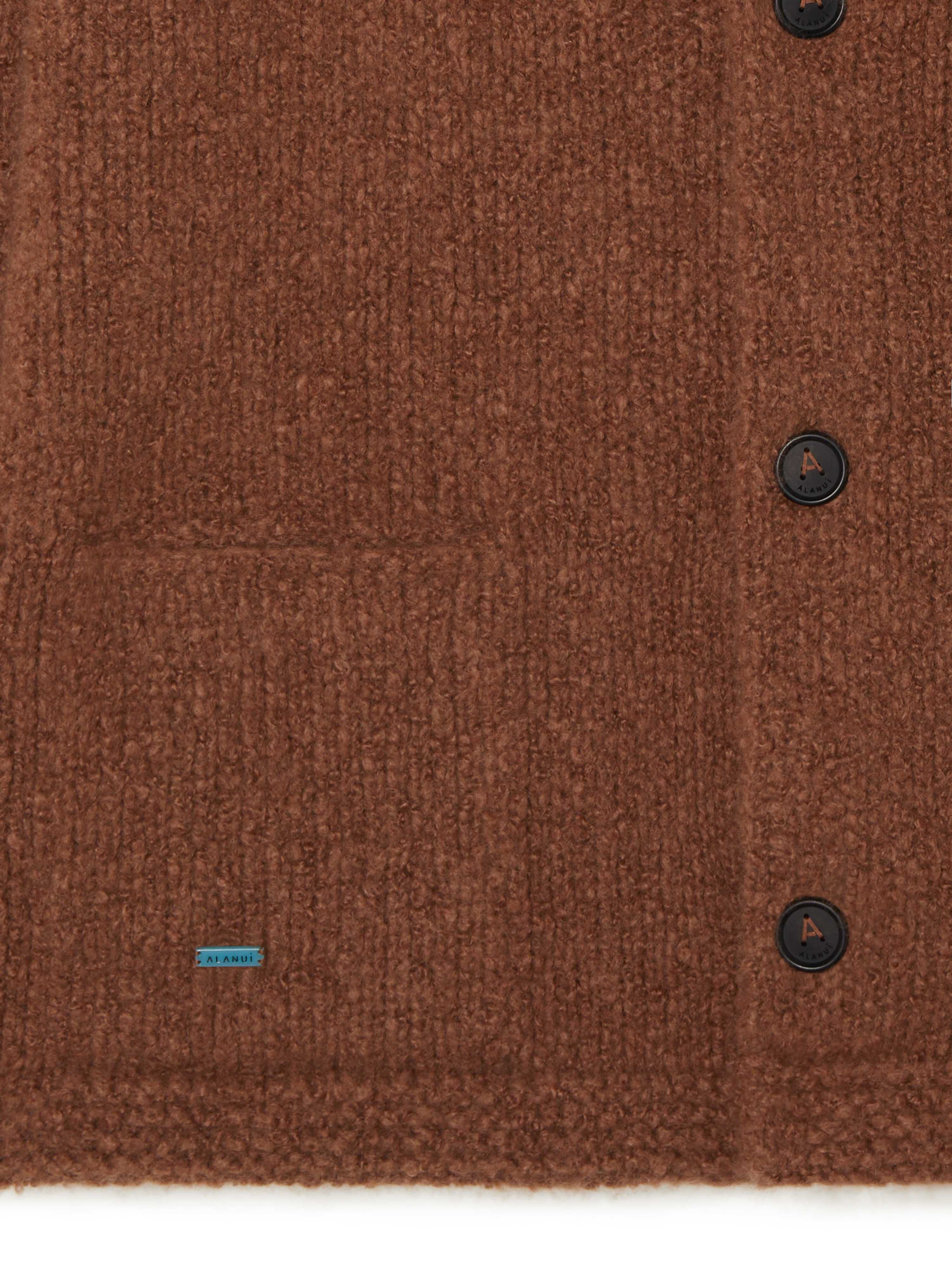 Alanui Alanui Finest Cardigan Luli Brown LMHB037E24KNI001